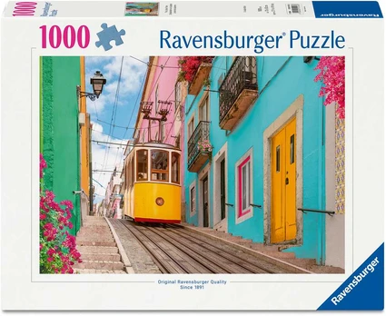 Dėlionė Ravensburger Puzzle 1000 Pieces: The Lisbon Tram