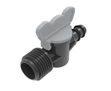 Vožtuvas su išorinio sriegio jungtimi HYDRO 16mm (5/8")