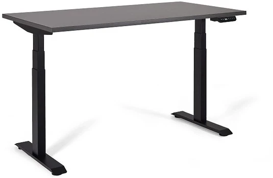 UNIQUE ACTIVE I Electric desk 140x70 cm Juodas