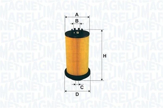 Kuro filtras MAGNETI MARELLI 153071762484