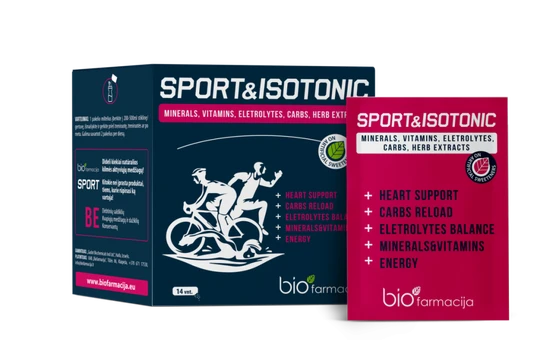 SPORT&ISOTONIC 14 pakelių