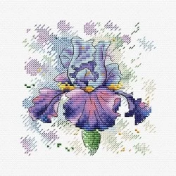 Lush Iris SM-383 - Siuvinėjimo rinkinys