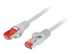 LANBERG Patchcord cat.6 FTP 1m grey | PCF6-10CU-0100-S kaina