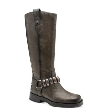 Auliniai moterims, Pilka, Boots