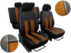 ES GT sėdynių užvalkalai (eko oda, alcantara) Nissan Note II 2013-2016m.