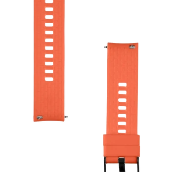 Tactical Quick Release Silicone Band 20mm Oranžinis