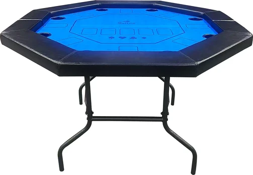Pokerio stalas Buffalo Octagon, mėlynas