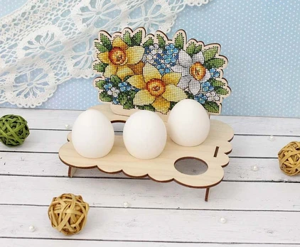Stand "Flower" for eggs SO-012
