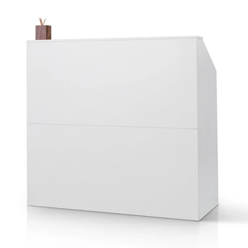 recepcijos stalelis baltas 118 cm