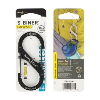 Nite Ize S-Biner Slidelock 4 karabinas LSB4-01-R3