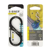 Nite Ize S-Biner Slidelock 4 karabinas LSB4-01-R3 kaina