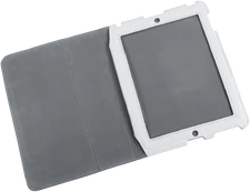 QUER Dėklas skirtas Apple iPad 2 baltas kaina