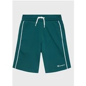 Champion Sportiniai šortai Script Logo 306147 Žalia Regular Fit