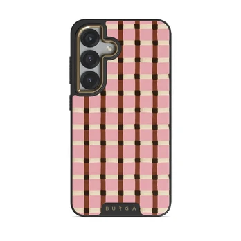 Sleeping In - Samsung Galaxy S25 Case, Elite Dark (Magnetic) / Gold