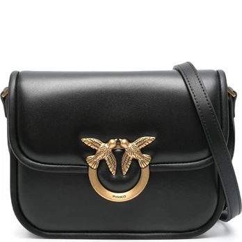 Rankinė per petį moterims, Juoda, Love should bag
