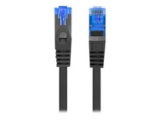 Lanberg Patch Cord cat. 6 FTP 	PCF6A-10CC-0025-BK S/FTP, Black, 0.25 m