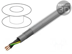 Wire | ÖLFLEX® CLASSIC 110 CY | 5G1mm2 | tinned copper braid | PVC kaina