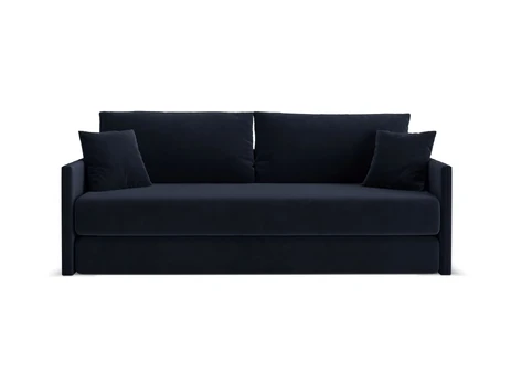 Velvet Sofa With Bed Function, "Shannon", 3 Seats, 209x94x87 Made in Europe