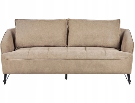 Beliani Trivietė sofa HOBRO šviesiai ruda