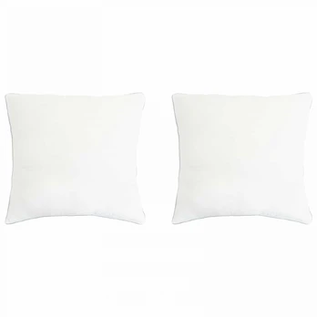 Pagalvė 2 pcs Balta 80 x 80 cm Bambuko pluoštas