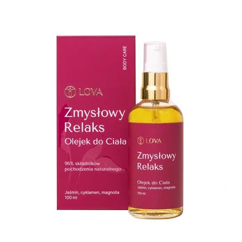 LOVA_Kūno aliejus „Jausmingas atsipalaidavimas“ 100 ml