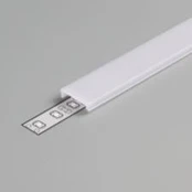 LED juostos profilio dangtelis C CLICK, baltas, 3m