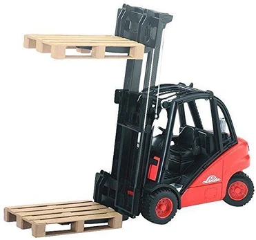 Sunkioji technika Bruder Linde Forklift H30D 02511, juoda/raudona