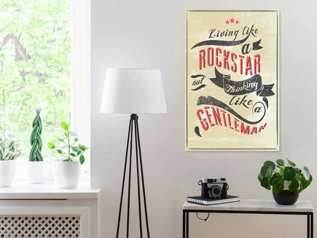 Artgeist Paveikslas - Rockstar (1 Part) Vertical