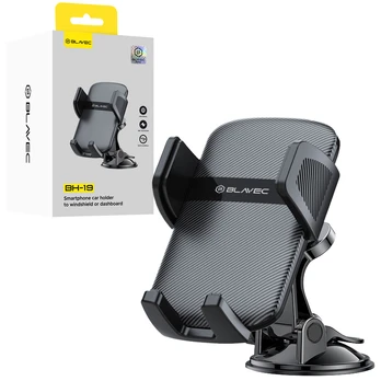 Oem Blavec Car holder BH-19 to windshield (BH19-WSB) juodas