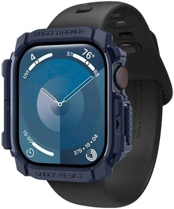 Spigen Rugged Armor, navy mėlynas - Apple Watch 10 42mm