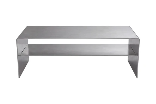 Pauta Sofa Table 120x60 - Brushed Stainless Steel