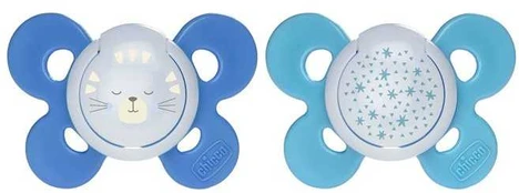 Natūralios formos čiulptukas Chicco Physio Comfort. 16-36 m (mėlynas) 059089
