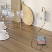 "Hama" išmanusis WLAN lizdas 2x USB-A, 2300 W