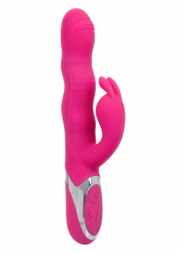 Enchanted Wave Action Bunny Silicone Intimate Machine, Waterproof, USB