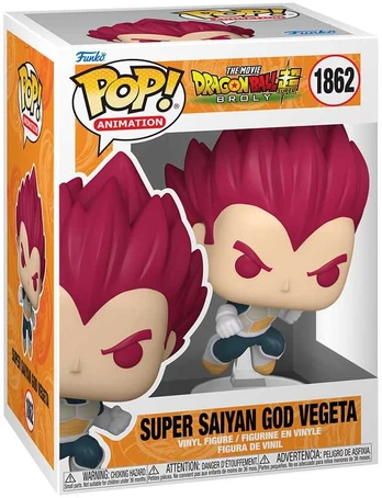 Funko POP! Dragon Ball Super Saiyan God Vegeta