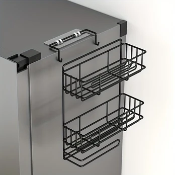 Daugiafunkcė metalinė virtuvės lentyna, Trečias aukštas: 33*39*13