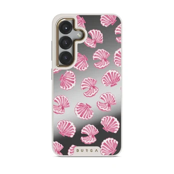 Shell We - Samsung Galaxy S25 Case, Elite Mirror Light (Magnetic) / Gold
