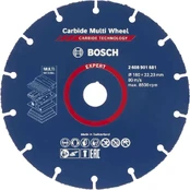 Bosch Carbide Multi Wheel 180x25.40mm kaina