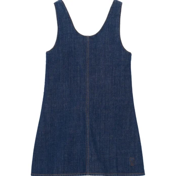 Mini suknelė moterims, Mėlyna, Short strapped dress