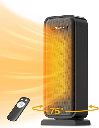 Pelonis keraminis termoventiliatorius 2000 W su termostatu ir laikmačiu PHF171BPBHDE