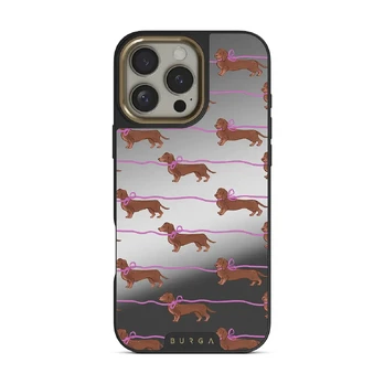 Always Late - iPhone 16 Pro Max Case, Elite Mirror (MagSafe) / Gold