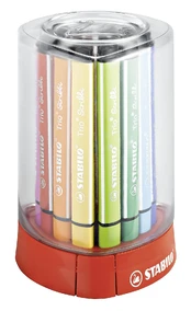 Stabilo - Trio Scribbi triangular fibre-tip pen (12 pcs) kaina