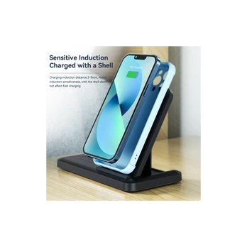Wireless Charger 4w1 15W Essager PD (black)