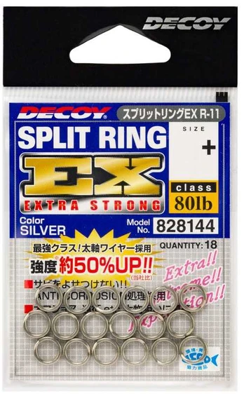 Žiedeliai Decoy Split Ring EX