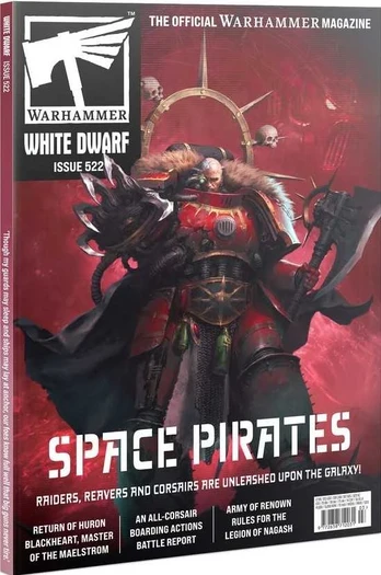 Games Workshop Warhammer - Baltas DWARF 522 žurnalas
