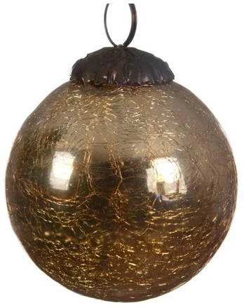 Jumi GLASS BALL 8CM 190032 GOLD 1PCS