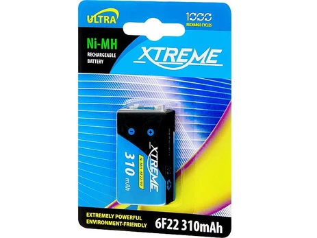 Blow Akumuliatorius XTREME 6F22 Ni-MH 9V 310mAh