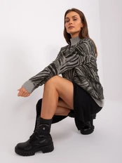 Megztinis-AT-SW-2357.96-khaki kaina
