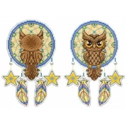 Dream Catcher - Owl SR-273 - Siuvinėjimo rinkinys