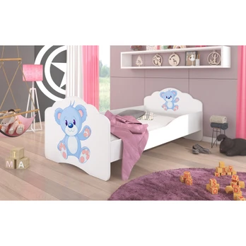 Lova su čiužiniu CASIMO BLUE BEAR 140x70